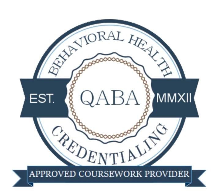 QABA Behavioral Health Credentialing — Approved Coursework Provider, established MMXII